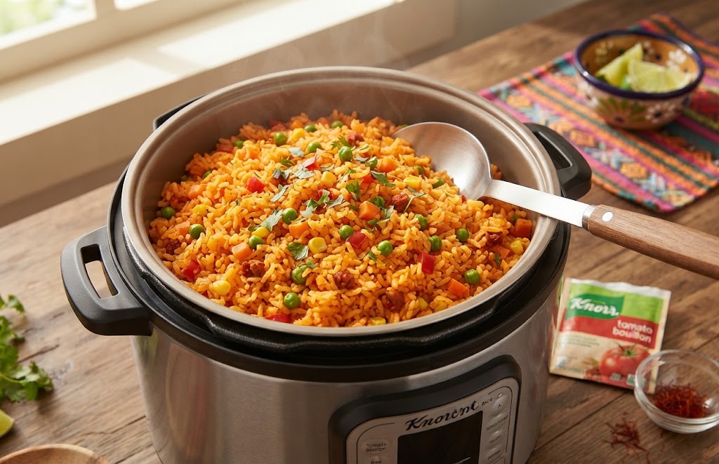 Mexican Rice in Rice Cooker