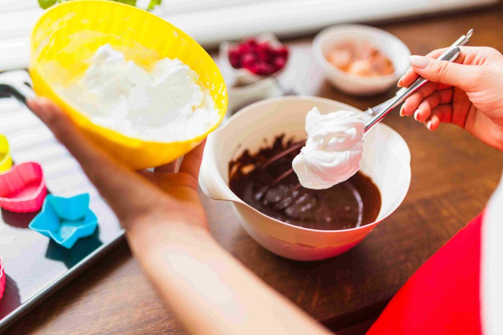 Don't Overmix the Cake Batter