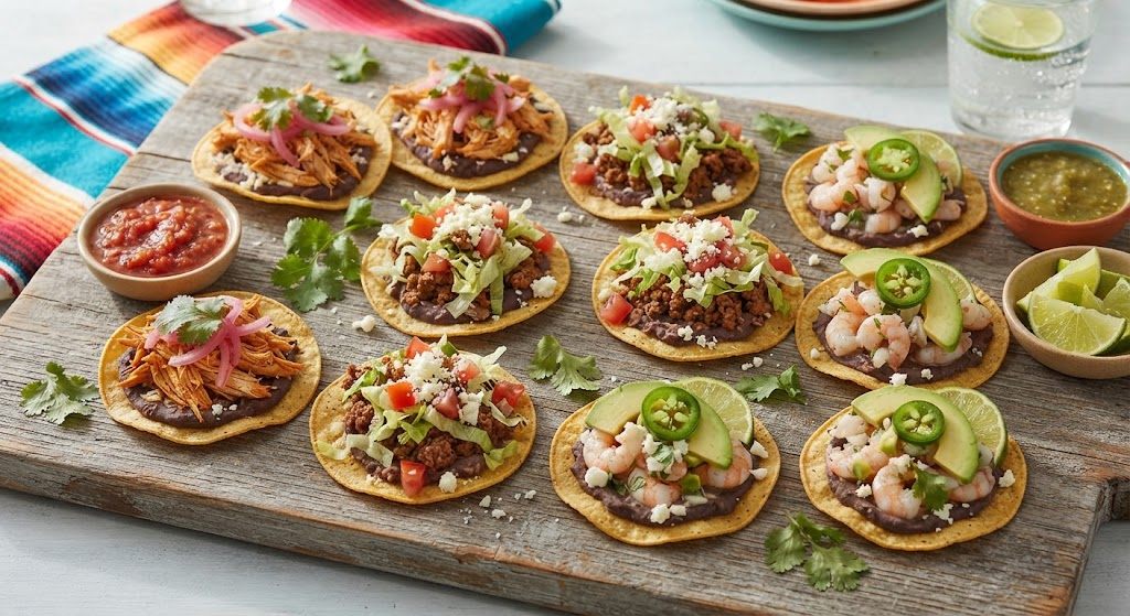 Mini Mexican Tostadas