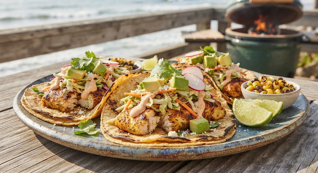 Grilled Mahi Mahi Tacos