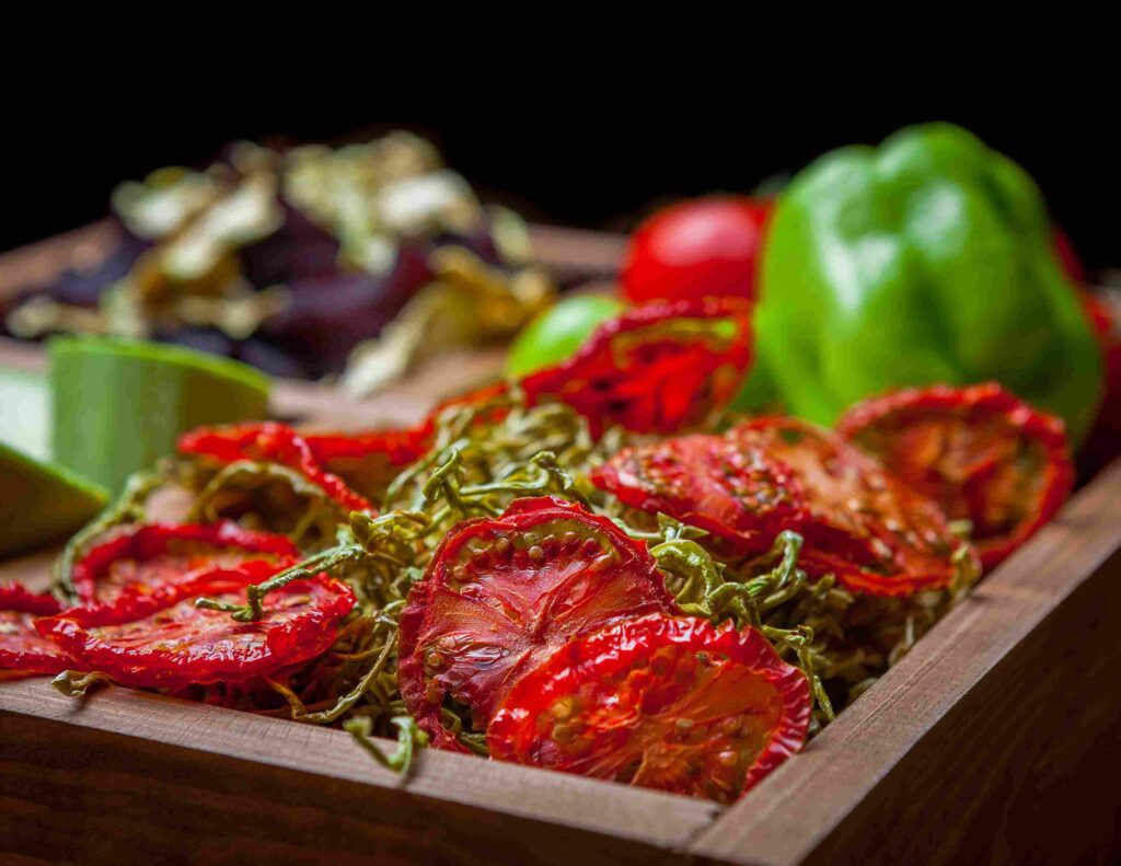 Roast the Tomatillos and Peppers