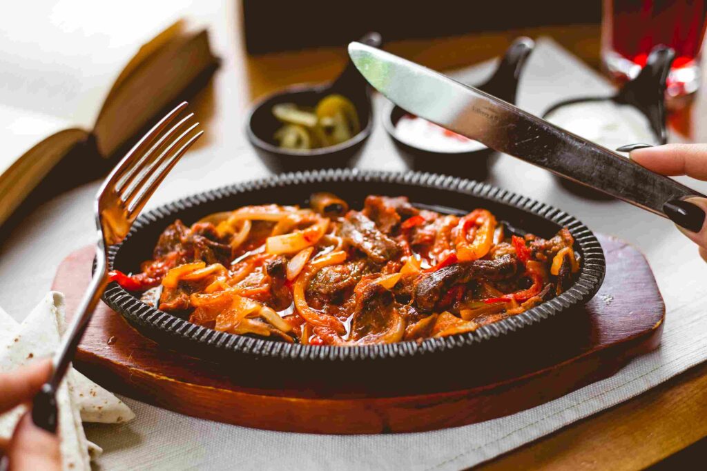 Serve Mexican Stewed Goat