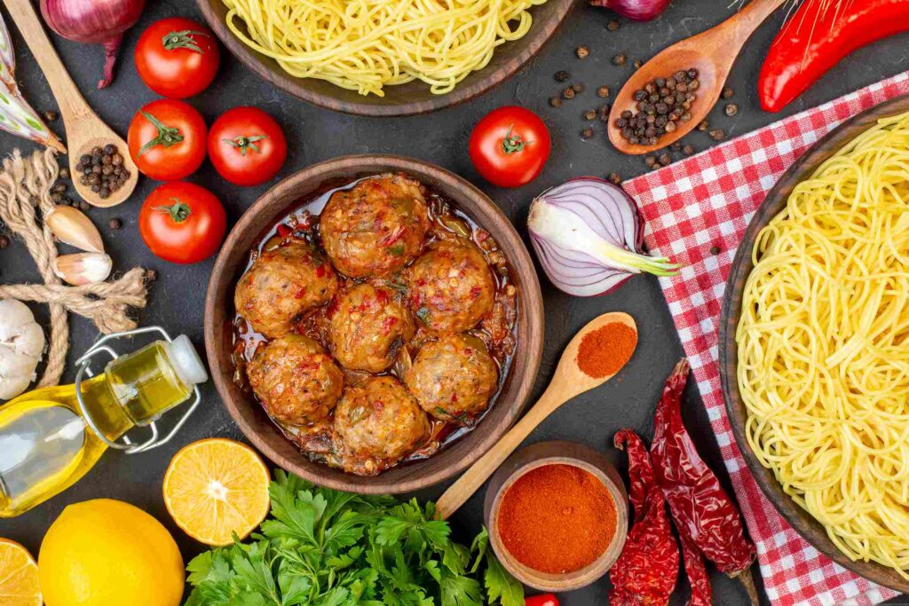 Albondigas Ingredients