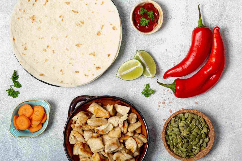 Ingredients for Tacos Al Pastor