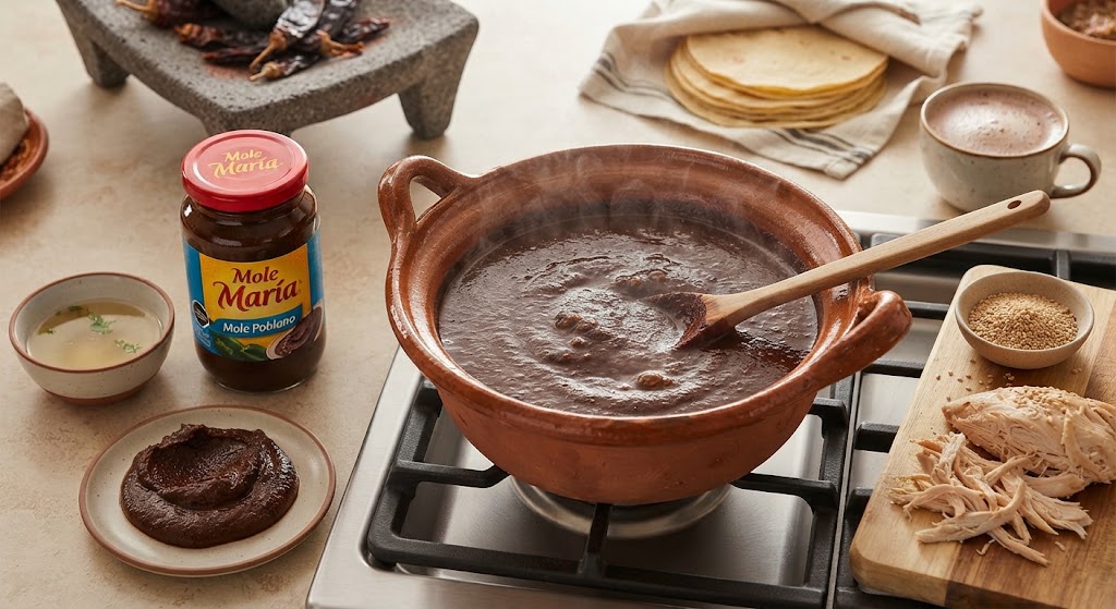 Cómo Preparar el Mole Doña María