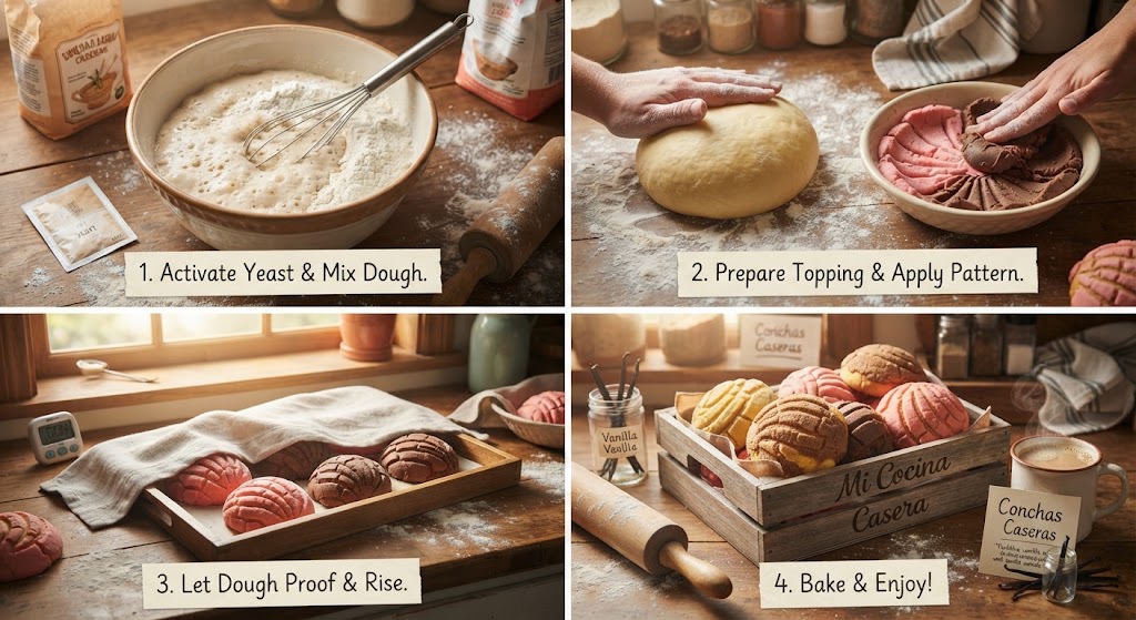 How to Make Conchas at Home