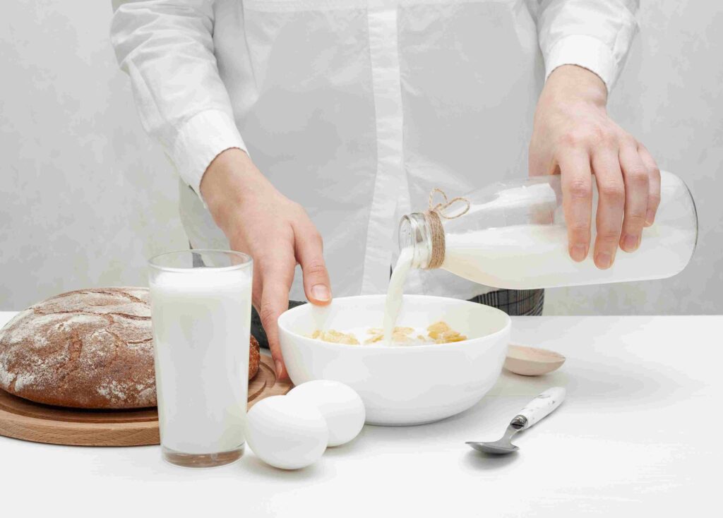 Prepare the Three-Milk Mixture