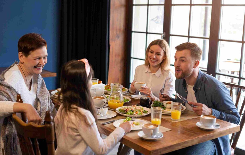 Family-style restaurants may offer larger portions and a broader selection,