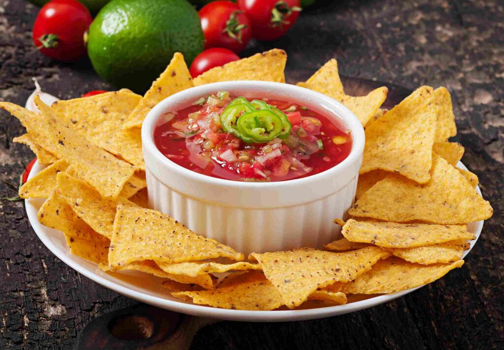 Fresh Guacamole and Tortilla Chips