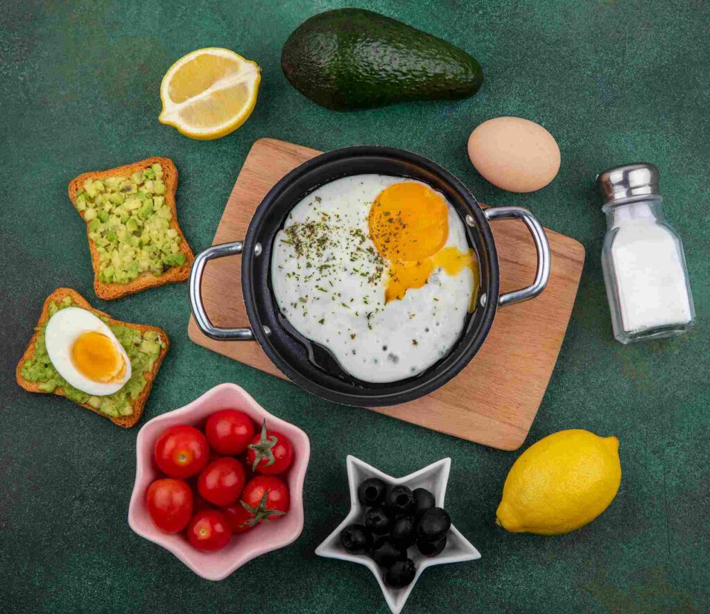 Ingredients for Chilaquiles