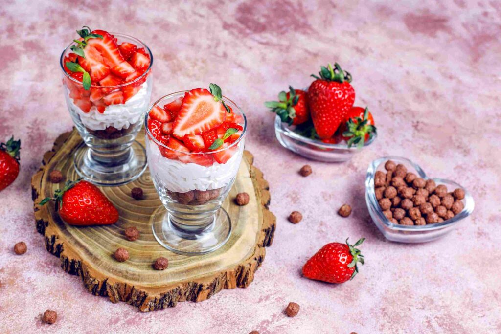 Mexican Strawberries and Cream Variations