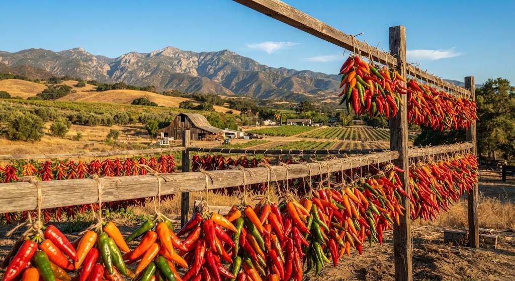 California chili peppers are generally mild and are often selected