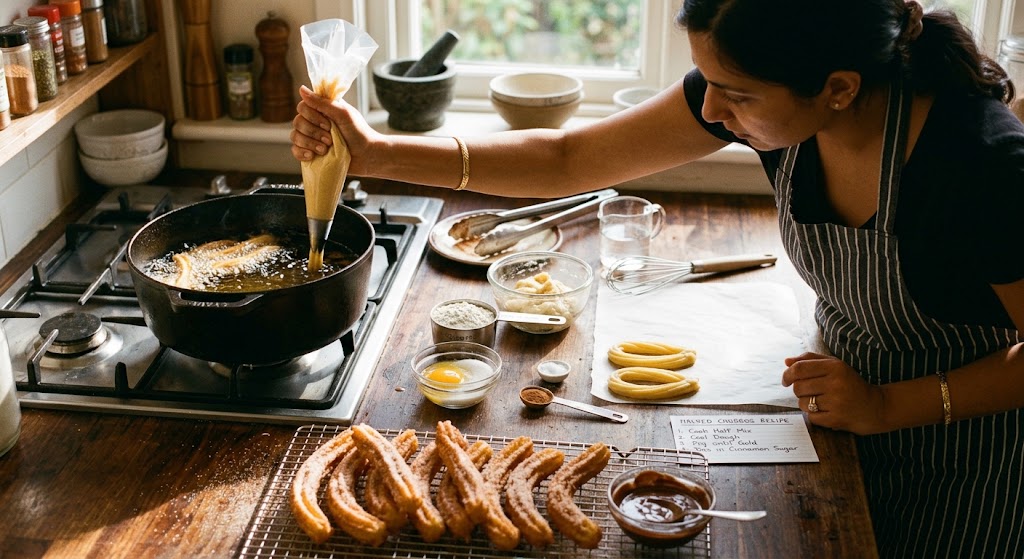 How to Halve a Churros Recipe image create kar do beautiful pic
