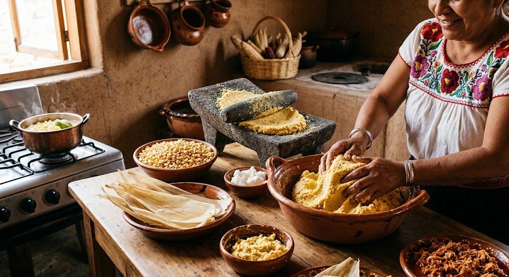 The phrase “how to make masa harina for tamales” can refer to two different processes.