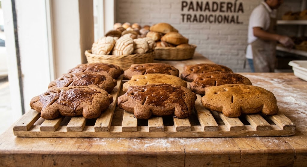 arranitos are pig-shaped Mexican cookies or sweet breads traditionally