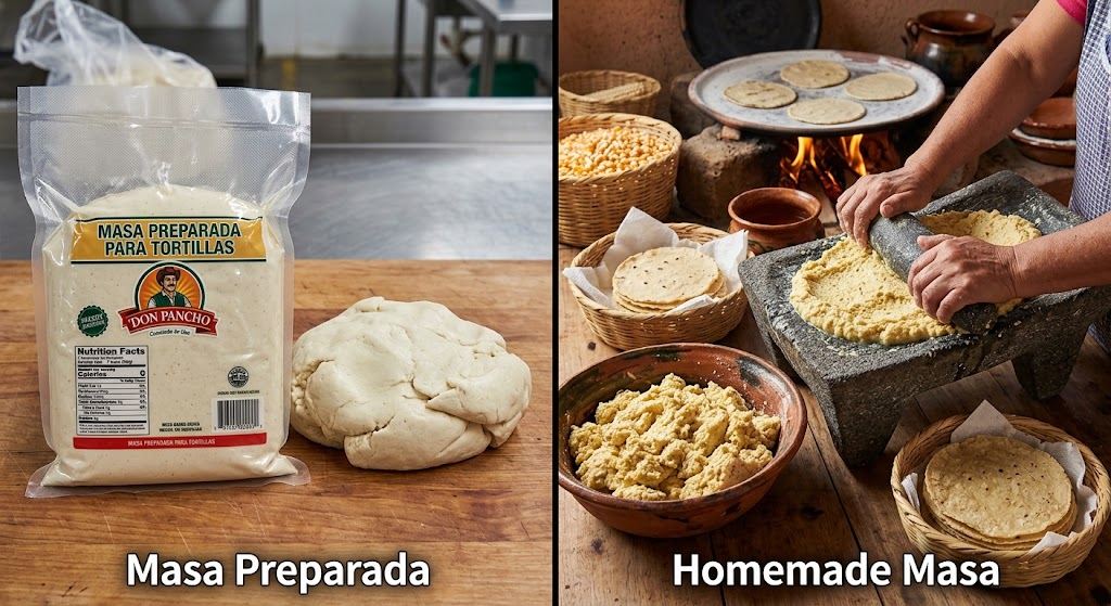 Masa Preparada vs. Homemade Masa
