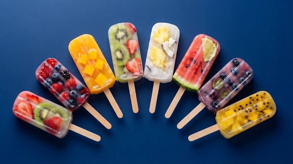 Although paletas ice cream and fruit-based varieties can look similar