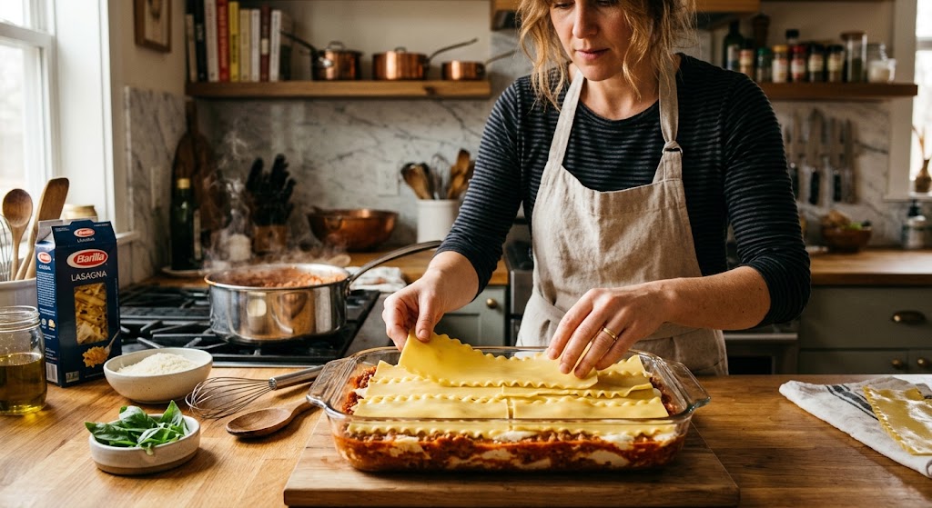Prepare the Lasagna Noodles