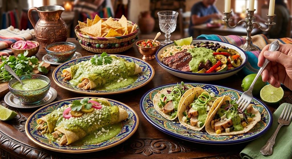 If you are wondering what do you put poblano sauce on, the answer is simple: 